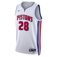 Detroit Pistons White jersey – view 2