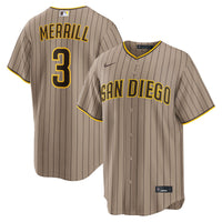 San Diego Padres Jackson Merrill jersey – view 1