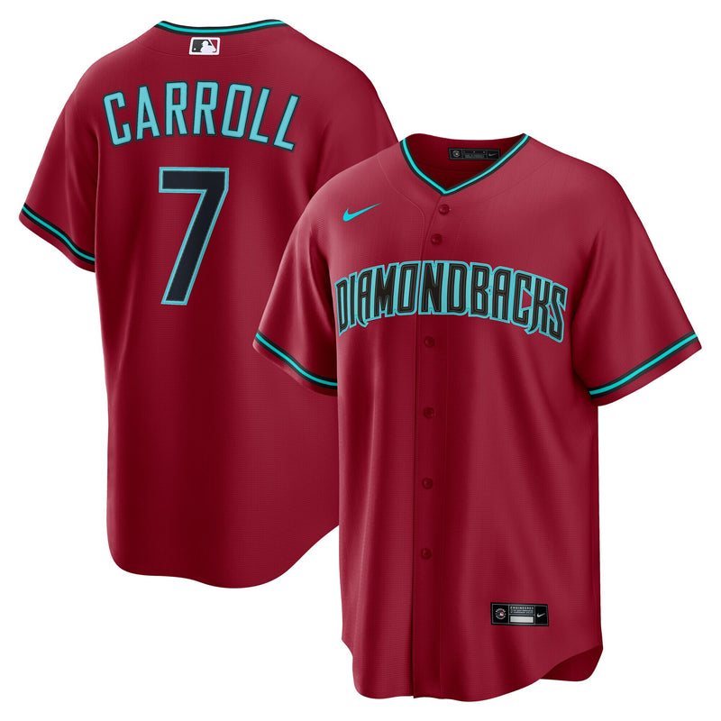 Arizona Diamondbacks Corbin Carroll Red jersey – view 1