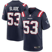 New England Patriots Chris Slade Navy jersey – view 1