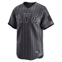 New York Mets Francisco Lindor Gray jersey – view 3