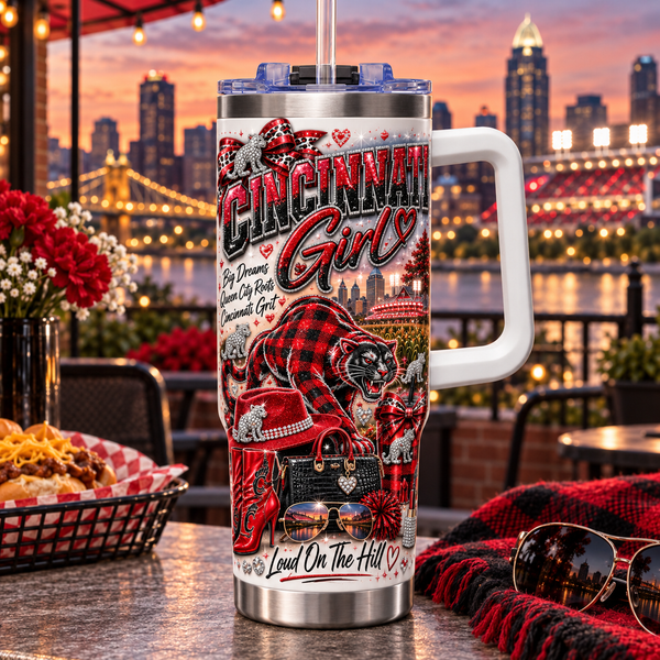 Cincinnati Girl 40oz Tumbler