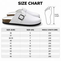 San Francisco Gameday Bloom Clogs - Size Chart