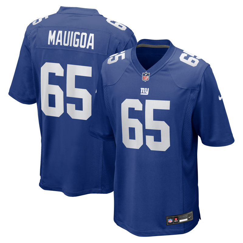 New York Giants Francis Mauigoa Royal jersey – view 1