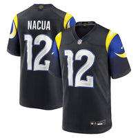 Los Angeles Rams Puka Nacua Blue jersey – view 2
