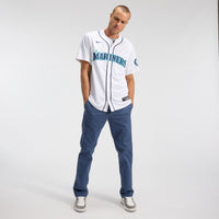 Seattle Mariners Cal Raleigh White jersey – view 5