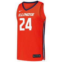 Illinois Fighting Illini Orange jersey – view 3