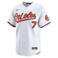 Baltimore Orioles Jackson Holliday White jersey – view 3