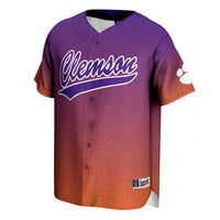 Clemson Tigers Lightweight Baseball Orange jersey – view 3