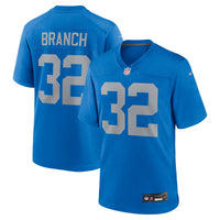 Detroit Lions Brian Branch Blue jersey – view 2