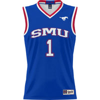 SMU Mustangs Royal jersey – view 3
