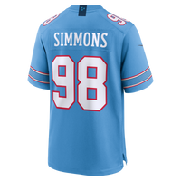 Tennessee Titans Jeffery Simmons Blue jersey – view 4