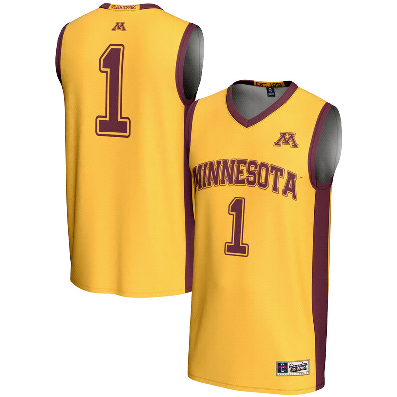Minnesota Golden Gophers Gold jersey – view 1