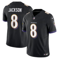Baltimore Ravens Lamar Jackson Black jersey – view 2