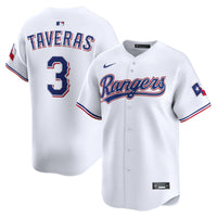 Texas Rangers Leody Taveras White jersey – view 2