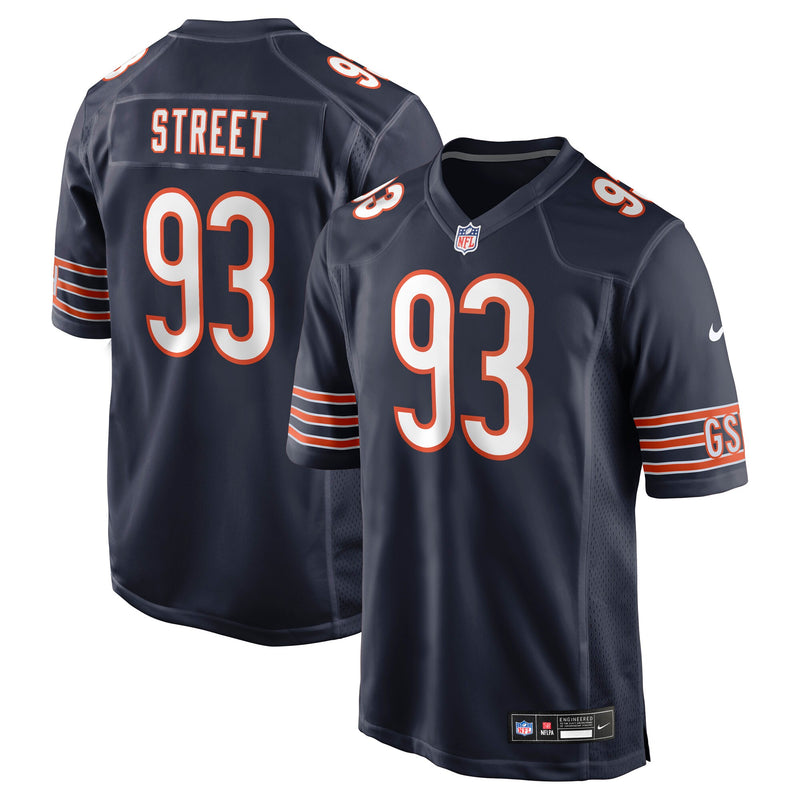 Chicago Bears Kentavius Street Navy jersey – view 1