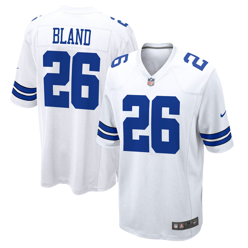 Dallas Cowboys DaRon Bland White jersey – view 1