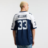 Dallas Cowboys Javonte Williams Navy jersey – view 4