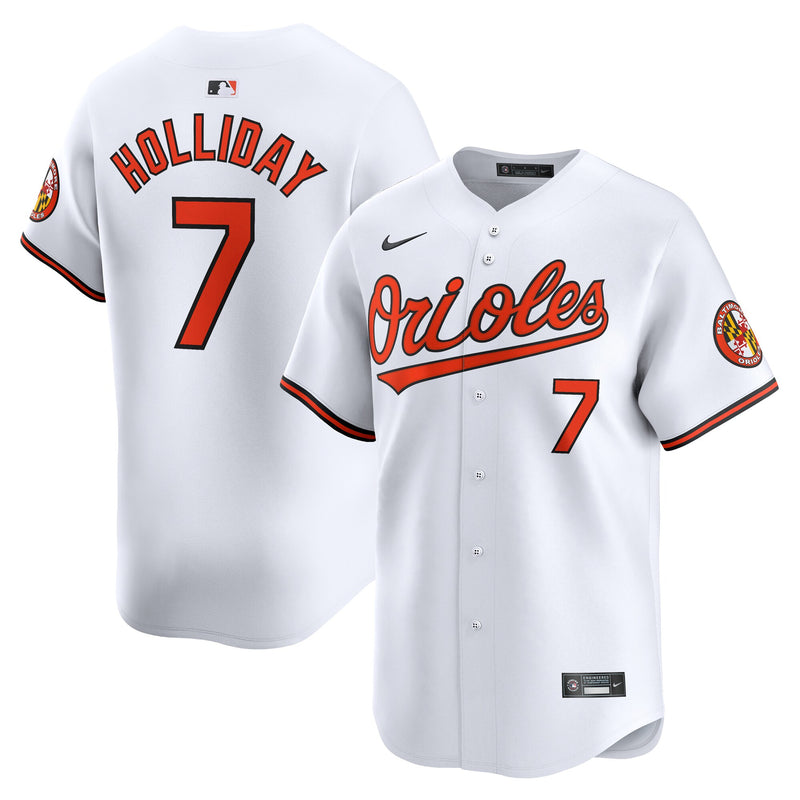 Baltimore Orioles Jackson Holliday White jersey – view 1