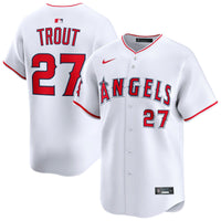 Los Angeles Angels Mike Trout White jersey – view 1