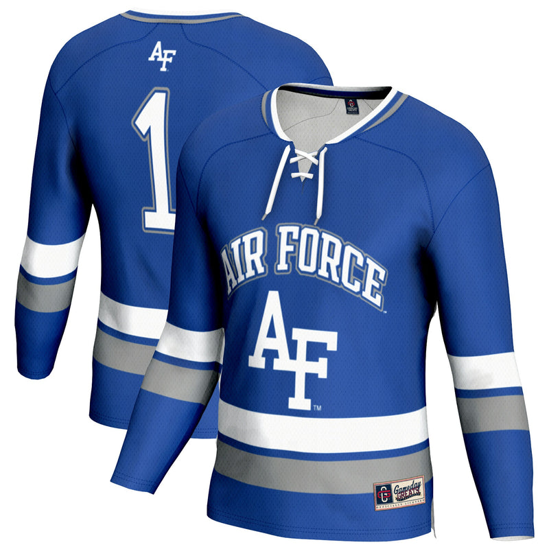 Air Force Falcons GameDay Greats Royal jersey – view 1