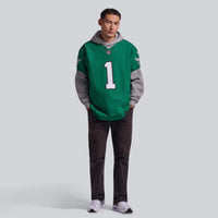 Philadelphia Eagles Jalen Hurts Green jersey – view 5