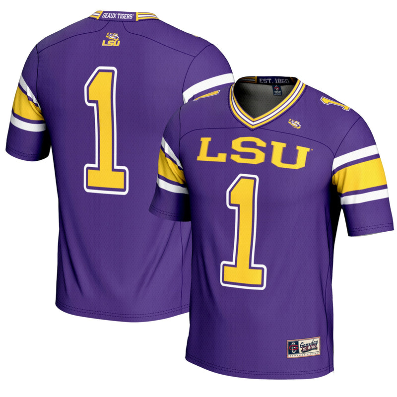 LSU Tigers Purple jersey – view 1