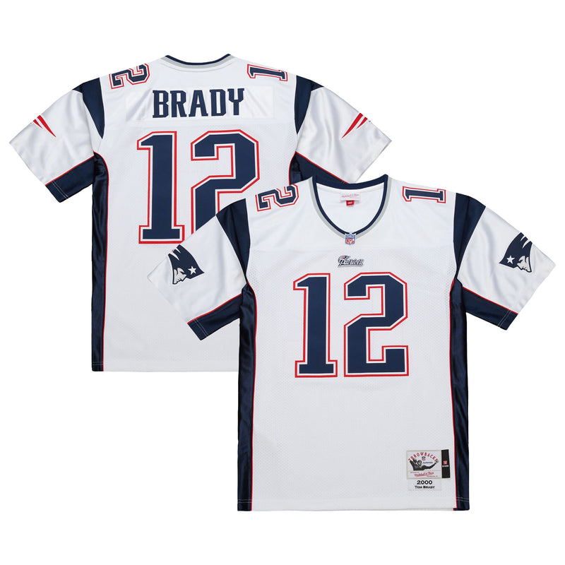 New England Patriots Tom Brady White jersey – view 1