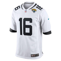 Jacksonville Jaguars Trevor Lawrence White jersey – view 3