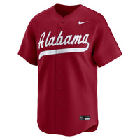 Nike Crimson Alabama Crimson Tide Baseball Limited Jersey – view 3