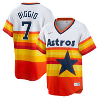 Houston Astros Craig Biggio White jersey – view 2