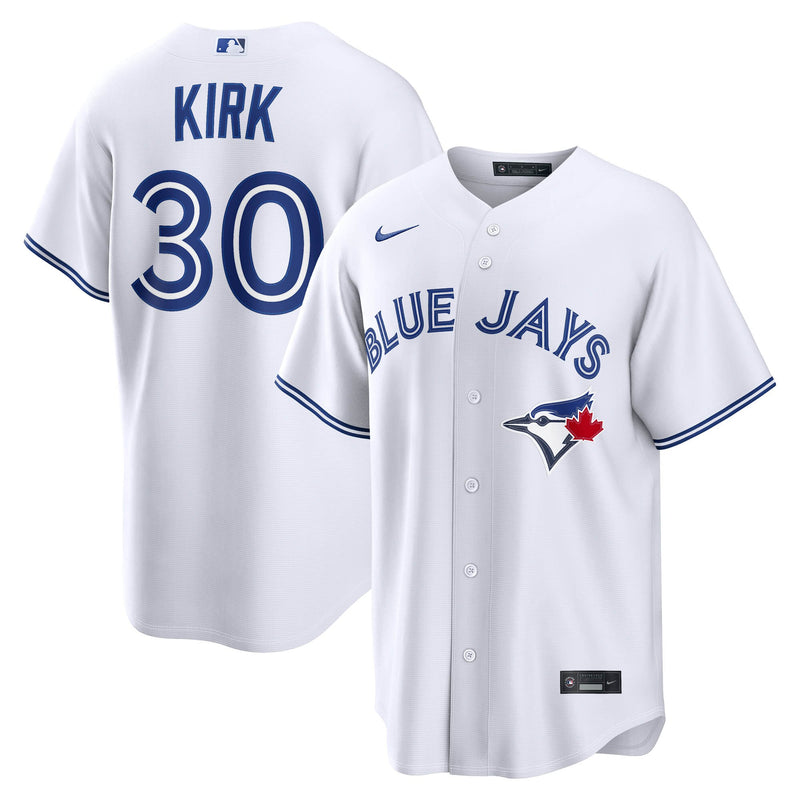 Toronto Blue Jays Alejandro Kirk White jersey – view 1