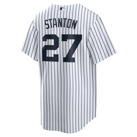 New York Yankees Giancarlo Stanton White jersey – view 4