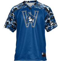 Westfield State Owls GameDay Greats Blue jersey – view 3