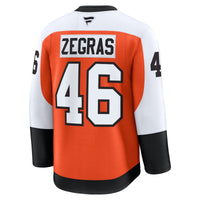 Philadelphia Flyers Trevor Zegras Orange jersey – view 4