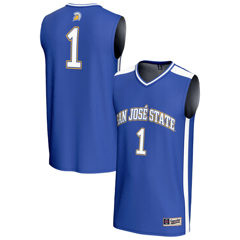 San Jose State Spartans Royal jersey – view 1