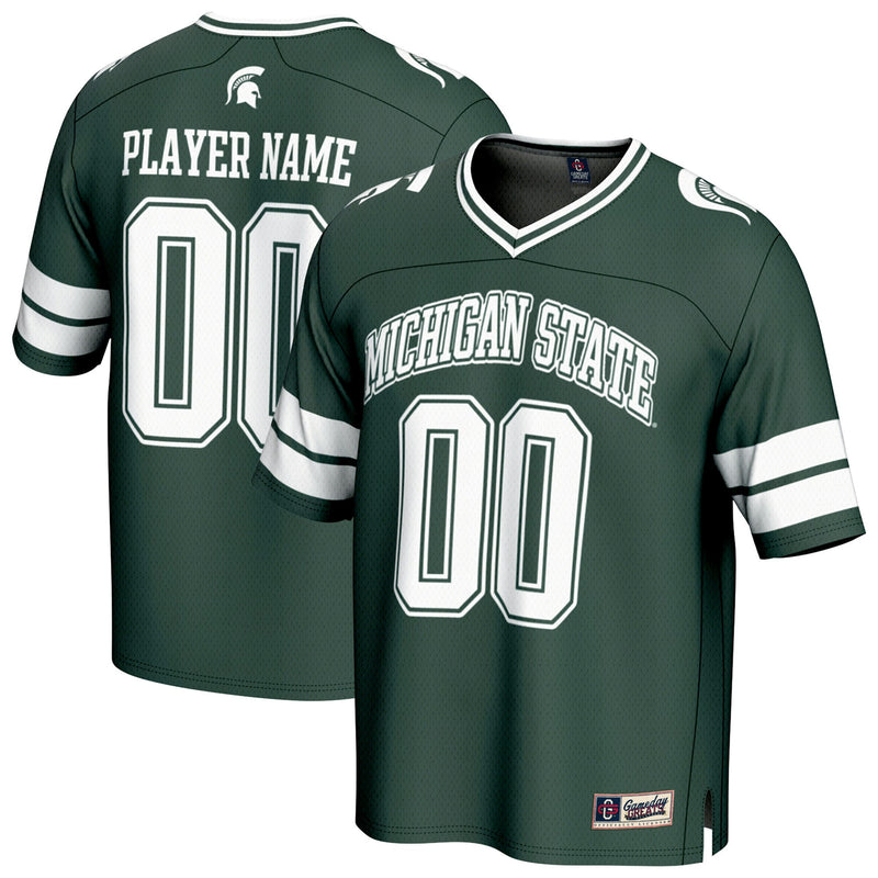 Michigan State Spartans GameDay Greats Green jersey – view 1