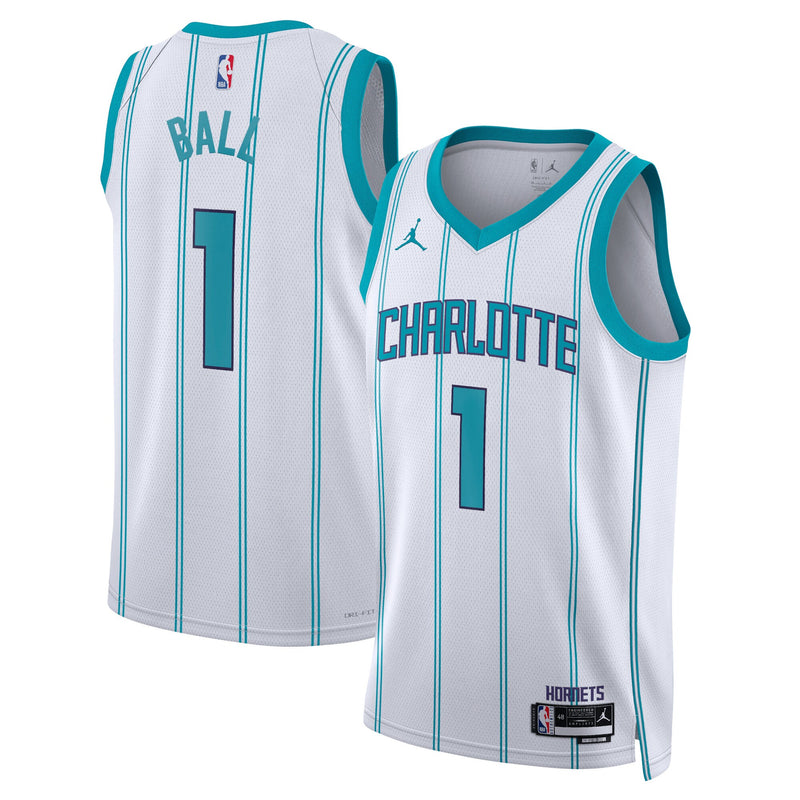Charlotte Hornets White jersey – view 1