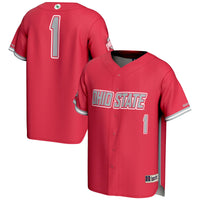 Ohio State Buckeyes Lightweight Scarlet jersey – view 2