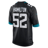 Jacksonville Jaguars DaVon Hamilton Black jersey – view 4