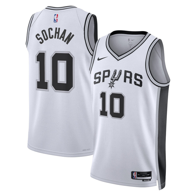 San Antonio Spurs White jersey – view 1