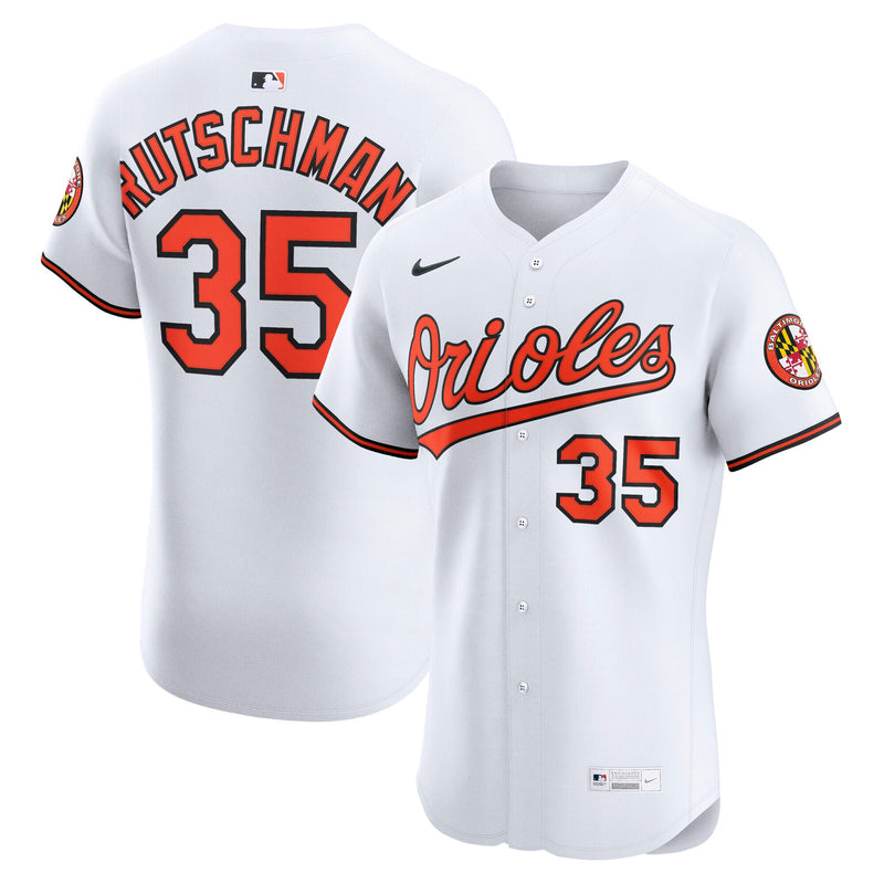 Baltimore Orioles Adley Rutschman White jersey – view 1