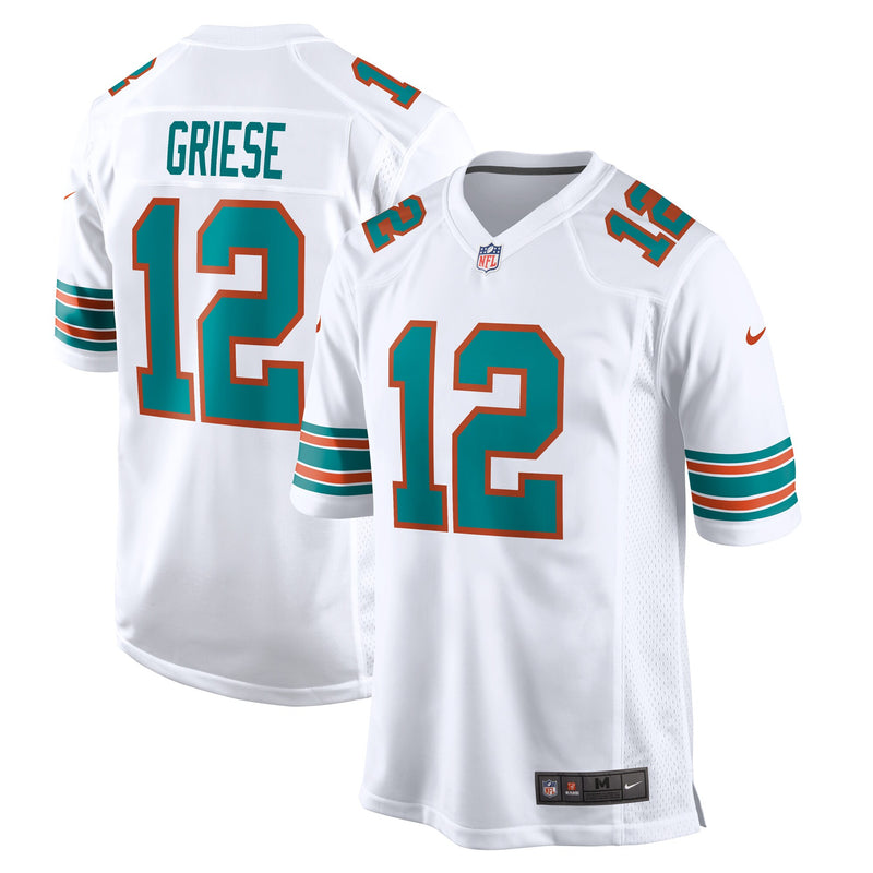 Miami Dolphins Bob Griese White jersey – view 1