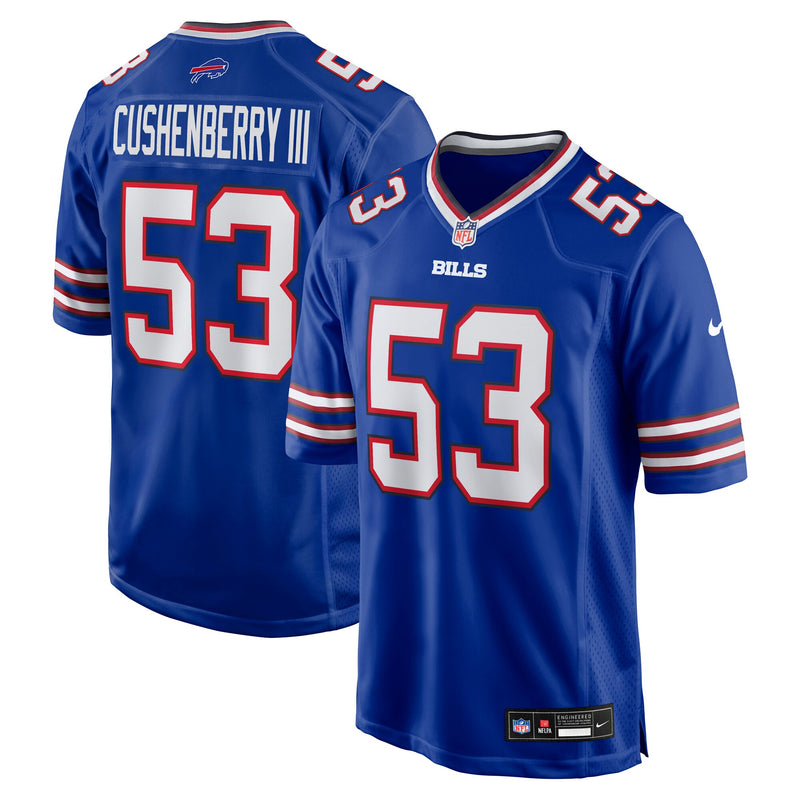 Buffalo Bills Lloyd Cushenberry III Royal jersey – view 1