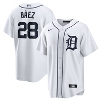 Detroit Tigers Javier Baez White jersey – view 1