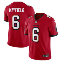 Tampa Bay Buccaneers Baker Mayfield Red jersey – view 1