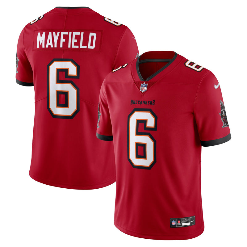 Tampa Bay Buccaneers Baker Mayfield Red jersey – view 1