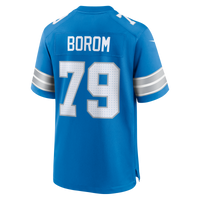 Detroit Lions Larry Borom Blue jersey – view 3
