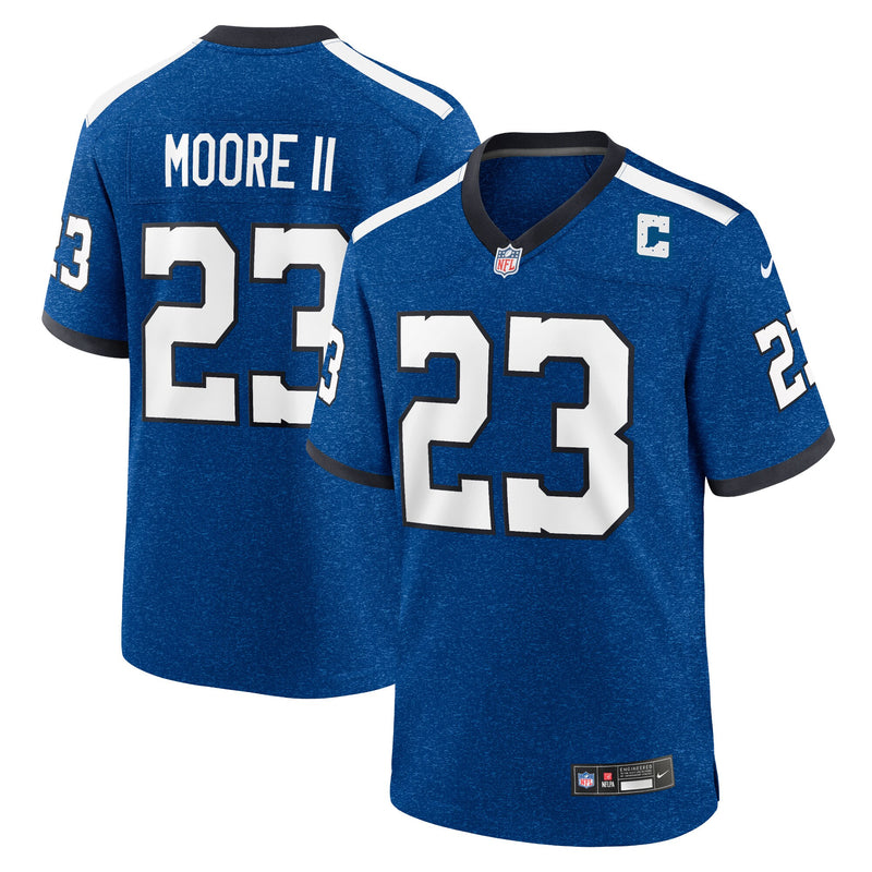 Indianapolis Colts Kenny Moore II Royal jersey – view 1