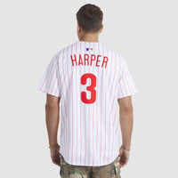 Philadelphia Phillies Bryce Harper White jersey – view 6